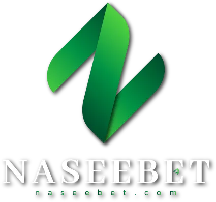 The NaseeBet logo featuring a stylized green ribbon-like icon above the name in silver serif lettering with a transparent background, representing a sophisticated and modern online casino platform.